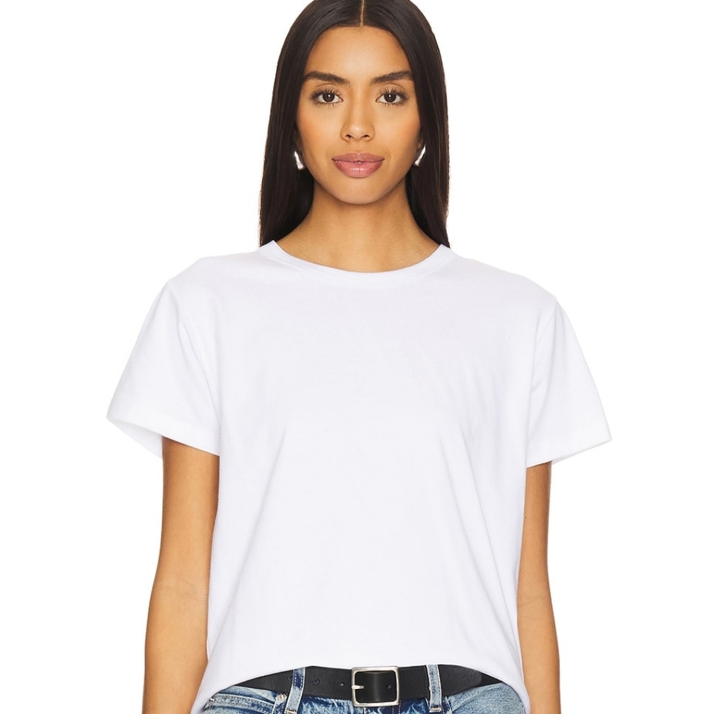 LESET Margo Tee in White